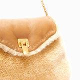 Borsa Joy in shearling D473S700LQO B4751 ERMANNO SCERVINO 