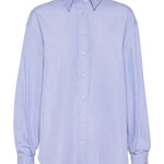 Camicia in tela di cotone MA795NL916 C013 BRUNELLO CUCINELLI 