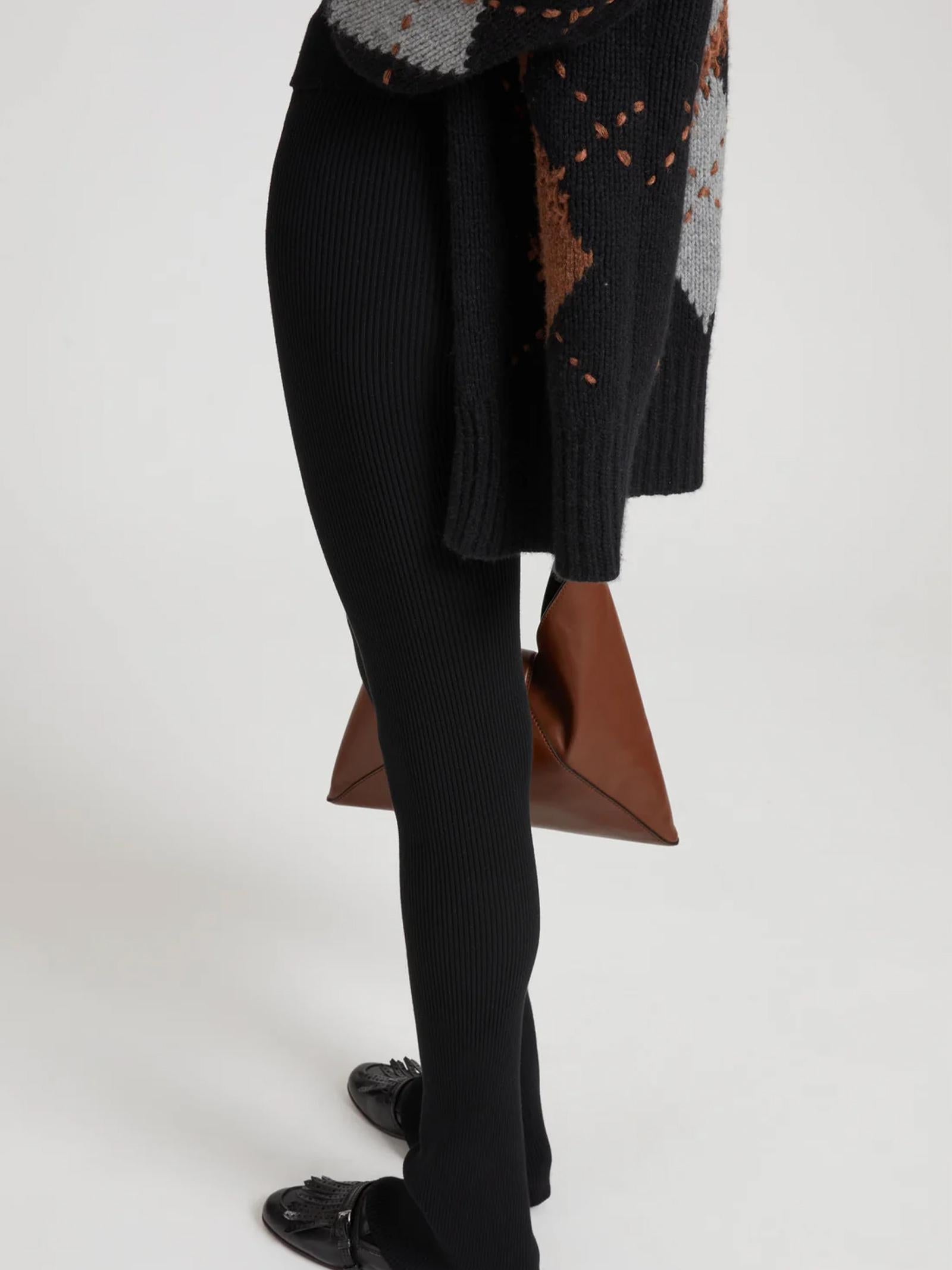 Leggings a costina D475P300HVT 95708 ERMANNO SCERVINO 