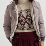 Piumino con cappuccio staccabile MV4061606 CGZ67 BRUNELLO CUCINELLI 