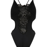Costume da bagno intero D444Y304BKZ 95708 ERMANNO SCERVINO 