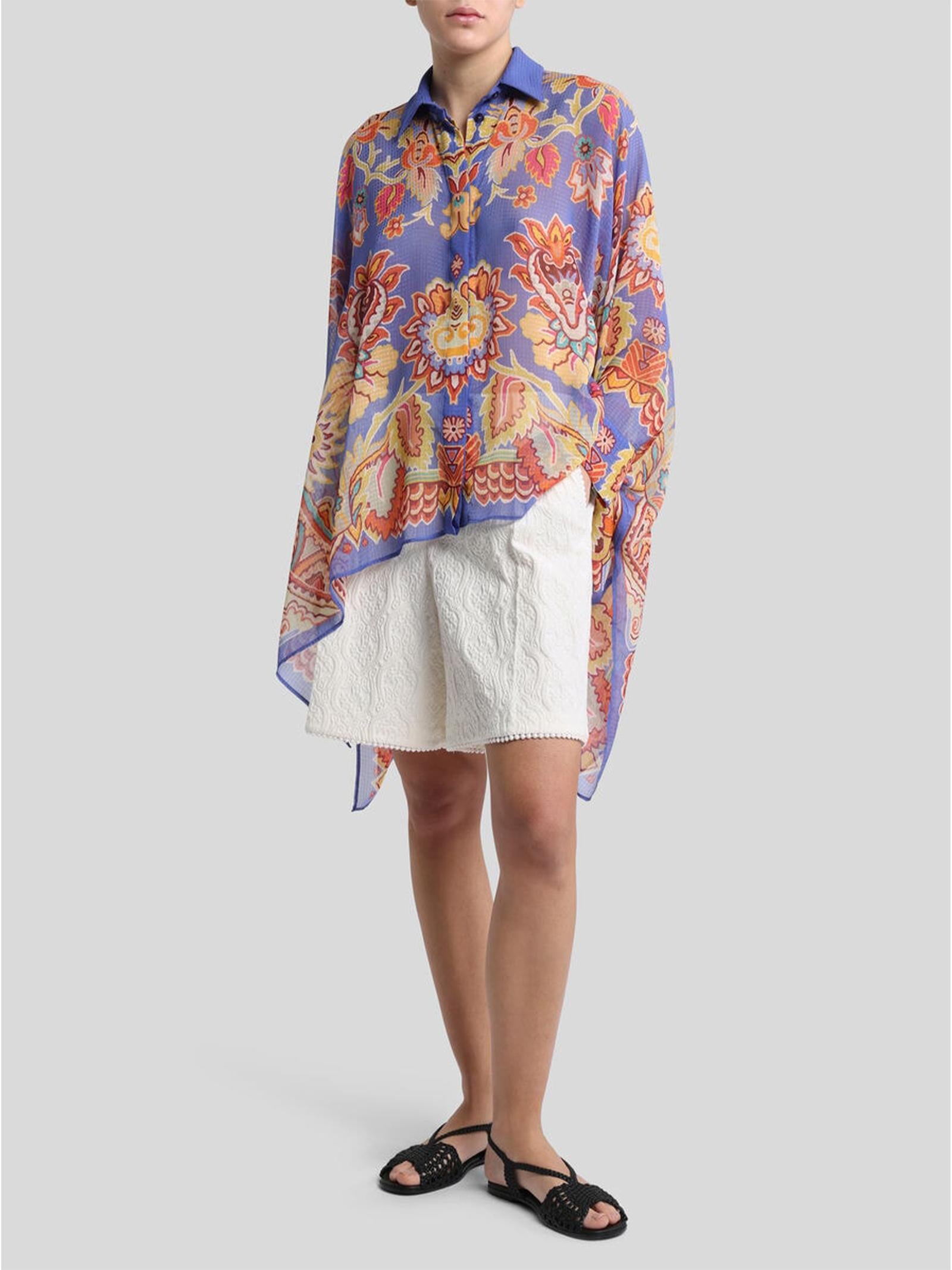 Poncho-Camicia WRPA0031AKA24 X0880 ETRO 
