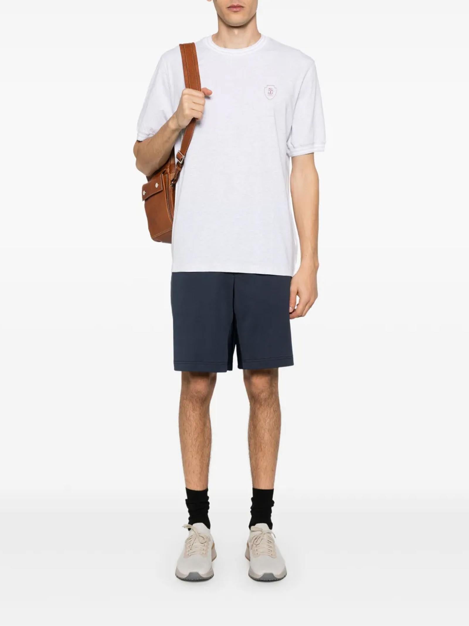 T-shirt manica corta M0B131386T CPB80 BRUNELLO CUCINELLI 