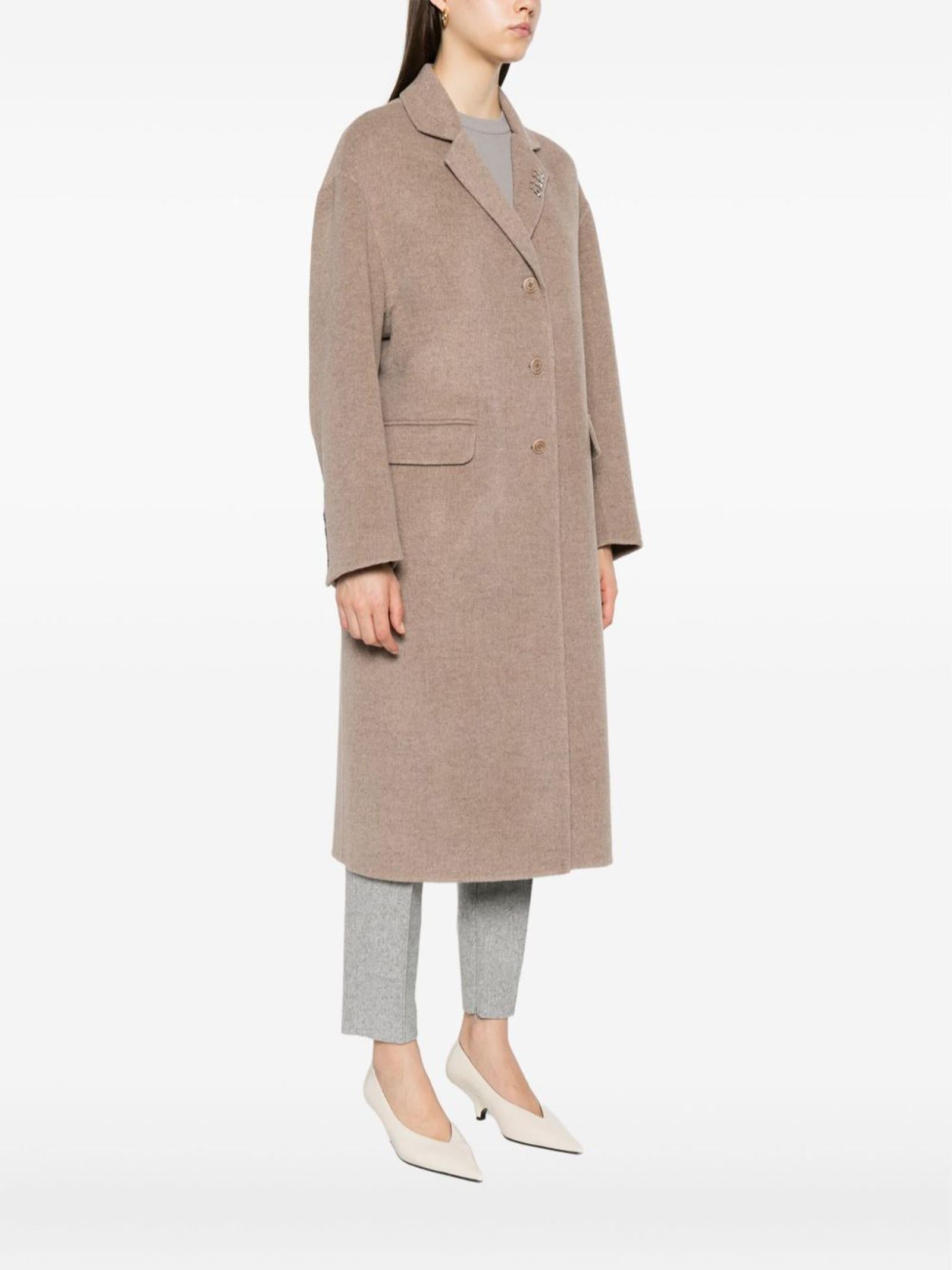 Cappotto lungo misto lana D476D301CBNHO M4703 ERMANNO SCERVINO 