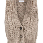 Gilet in cashmere MPA361116 CSD65 BRUNELLO CUCINELLI 