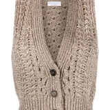 Gilet in cashmere MPA361116 CSD65 BRUNELLO CUCINELLI 