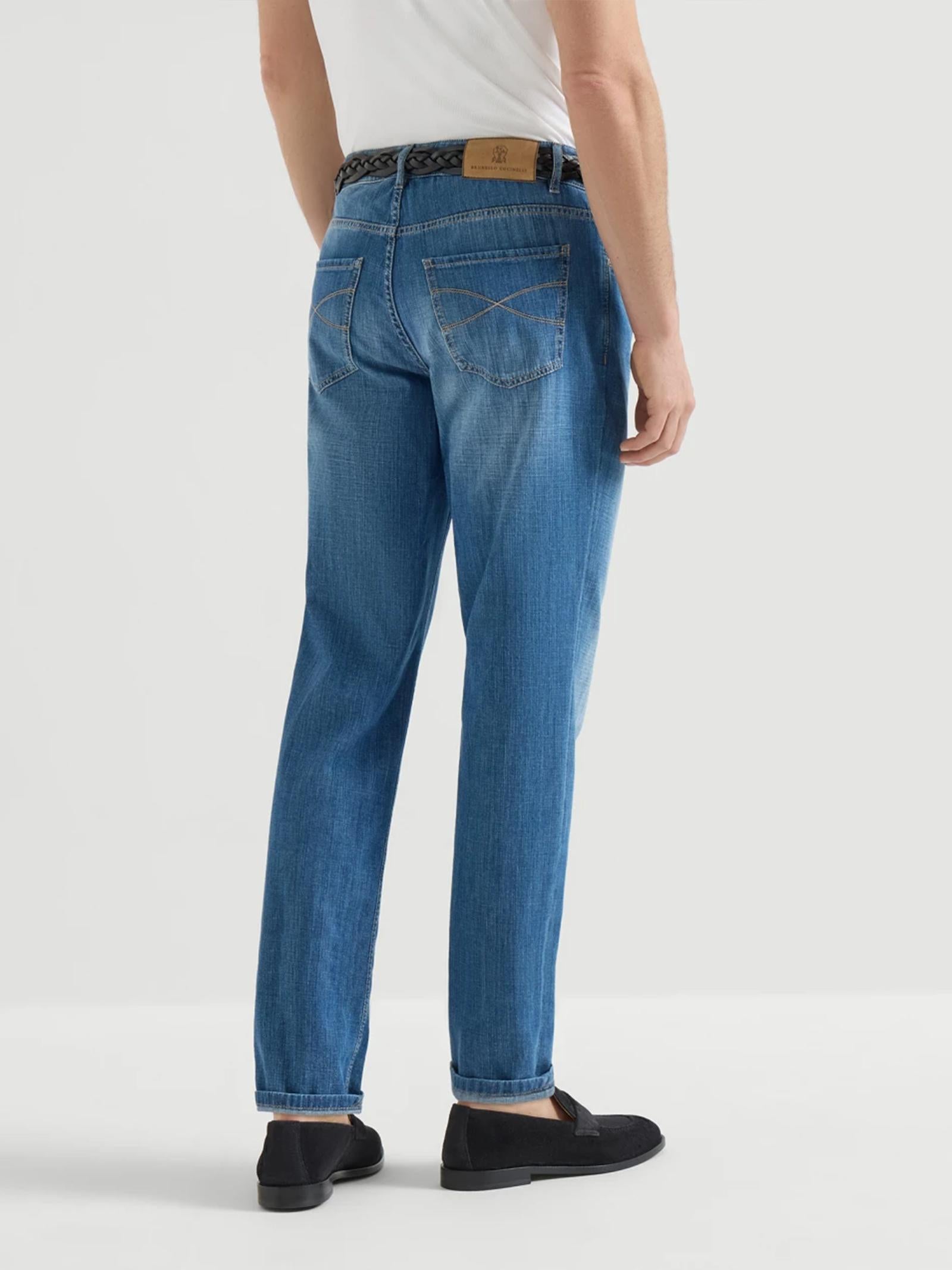 Pantalone denim cinque tasche ME645D3210 C1471 BRUNELLO CUCINELLI 