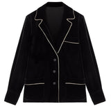 Blusa in velluto D472I700QVJ 95708 ERMANNO SCERVINO 