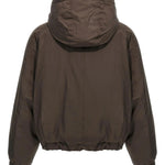Piumino Crop con cappuccio staccabile MG5017835 C4228 BRUNELLO CUCINELLI 