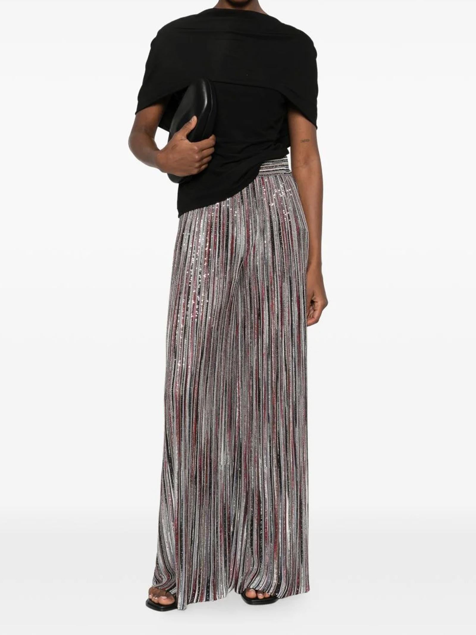 Pantaloni ampi DS26SI0NBK01H1 SMSMB MISSONI 