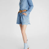 Shorts denim con pences D467P325IFKV 94037 ERMANNO SCERVINO 