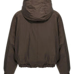 Piumino Crop con cappuccio staccabile MG5017835 C4228 BRUNELLO CUCINELLI 