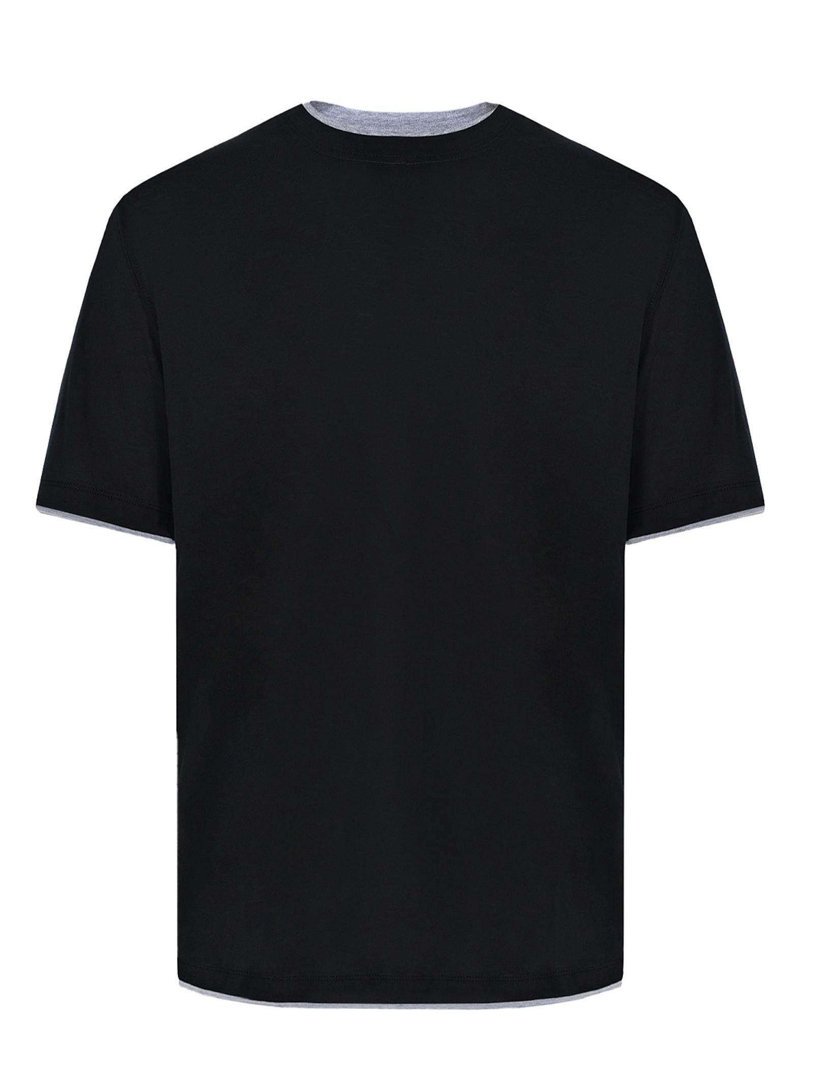 T-shirt girocollo MH8367427 CGB88 BRUNELLO CUCINELLI 