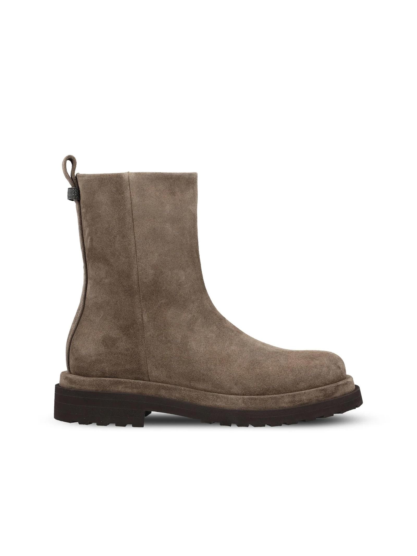 Stivali corto in pelle MZSFG3089 C8769 BRUNELLO CUCINELLI 