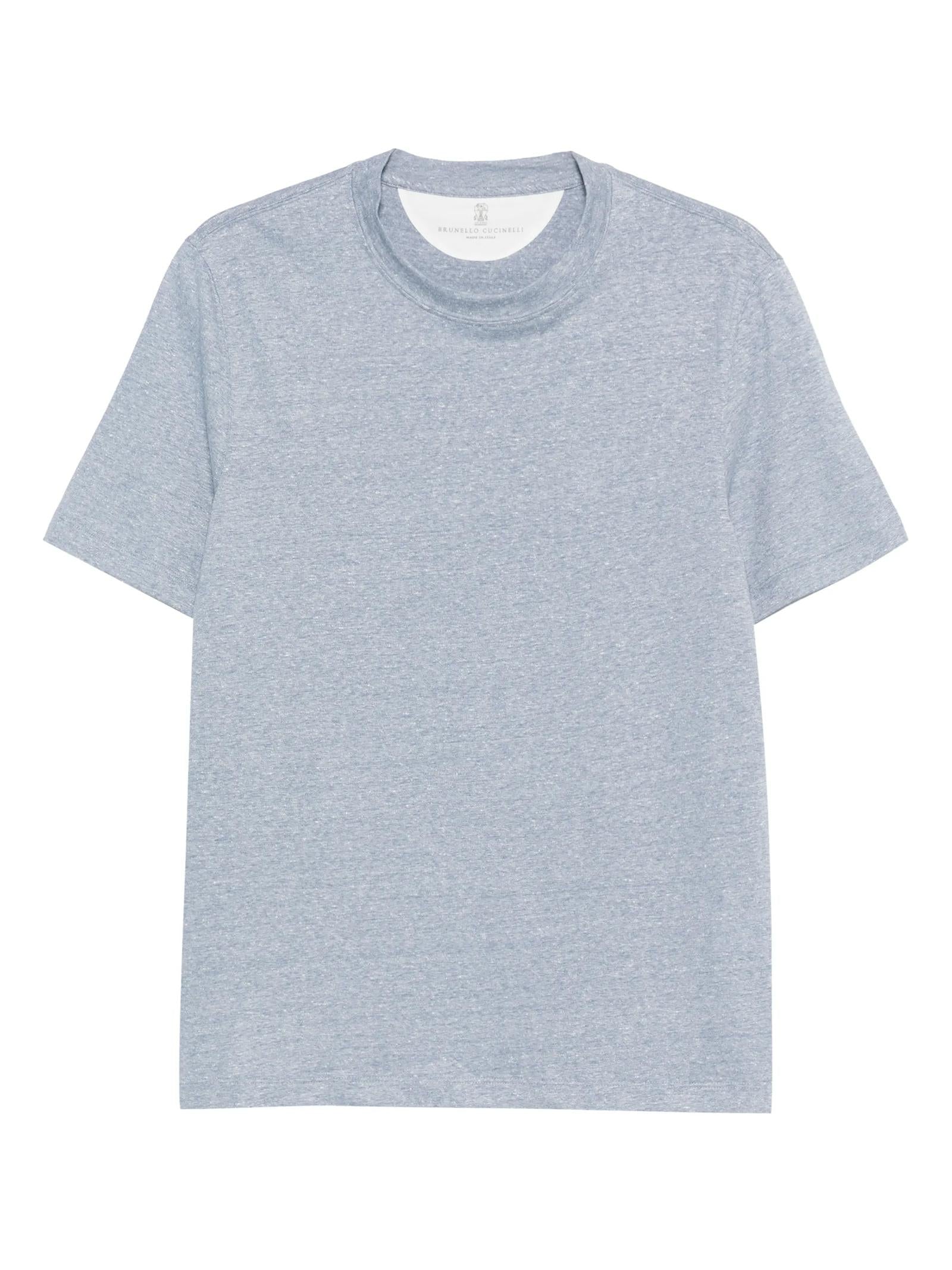 T-shirt girocollo MW8351308 C007 BRUNELLO CUCINELLI 