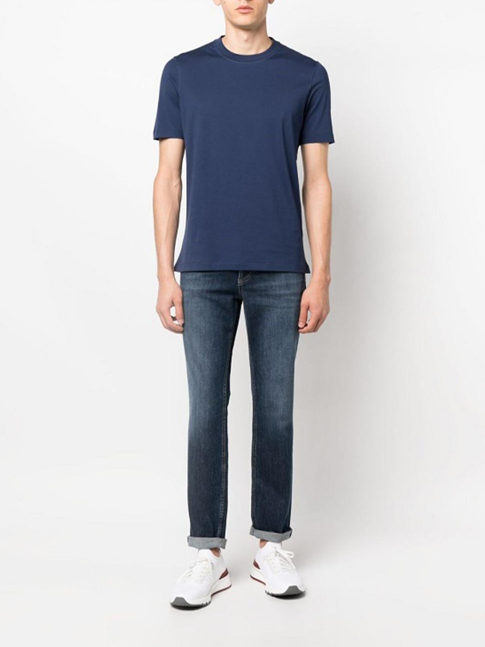 T-shirt girocollo M0T611308 C9695 BRUNELLO CUCINELLI 