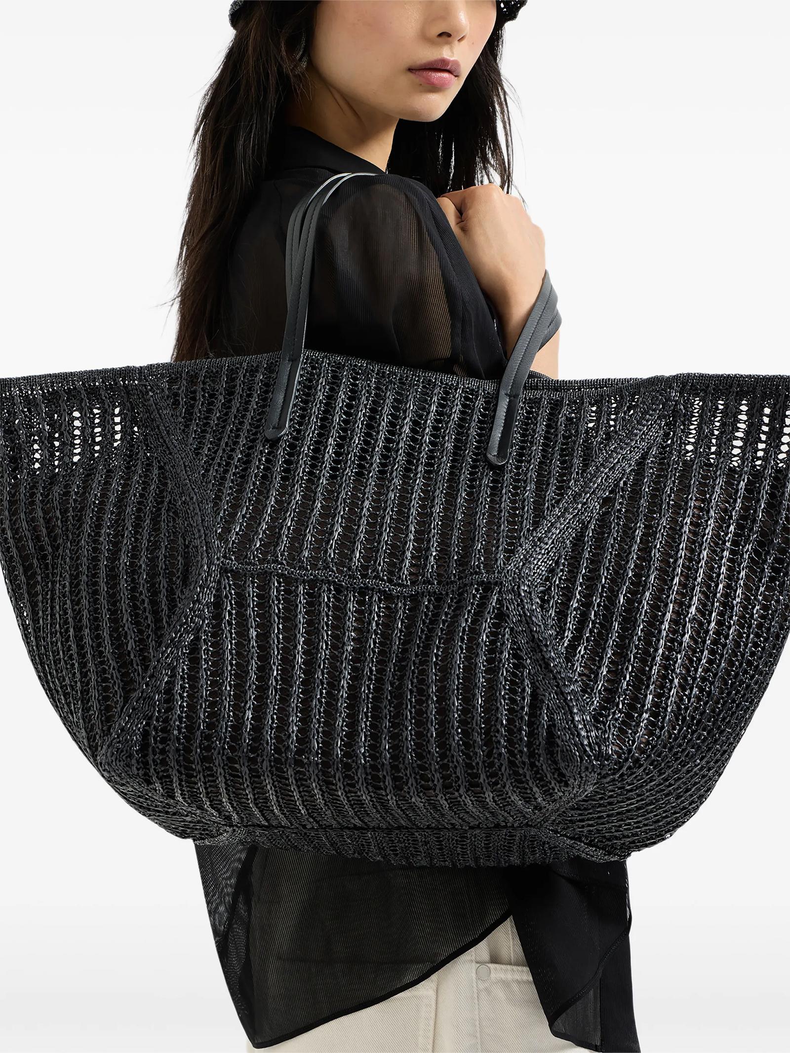 Borsa tote in rafia Duo MB97D2571 C101 BRUNELLO CUCINELLI 