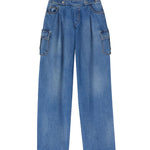 Jeans palazzo cargo D477P302GKW 94037 ERMANNO SCERVINO 