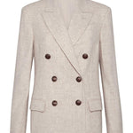 Giacca in flanella twill MB1627054 C012 BRUNELLO CUCINELLI 