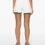 Shorts denim a vita alta