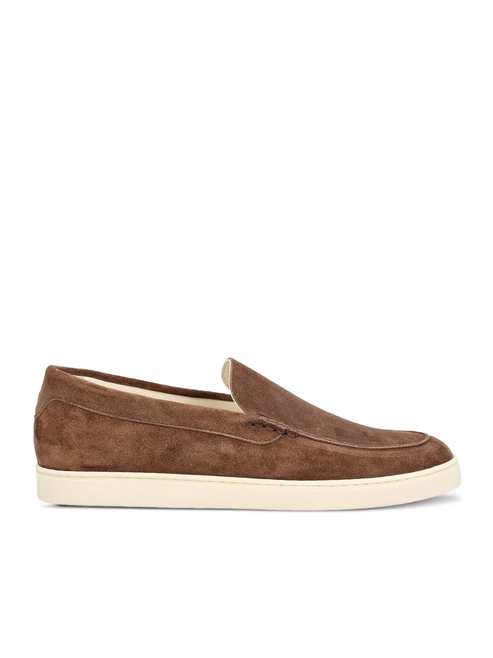 Slip-on in camoscio MZUHVSP335 C7959 BRUNELLO CUCINELLI 