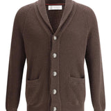 Cardigan scollo sciallato MNI708606 C2559 BRUNELLO CUCINELLI 