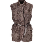Gilet in shearling MPCHK7498 C4408 BRUNELLO CUCINELLI 