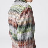 Blazer in maglia con paillettes