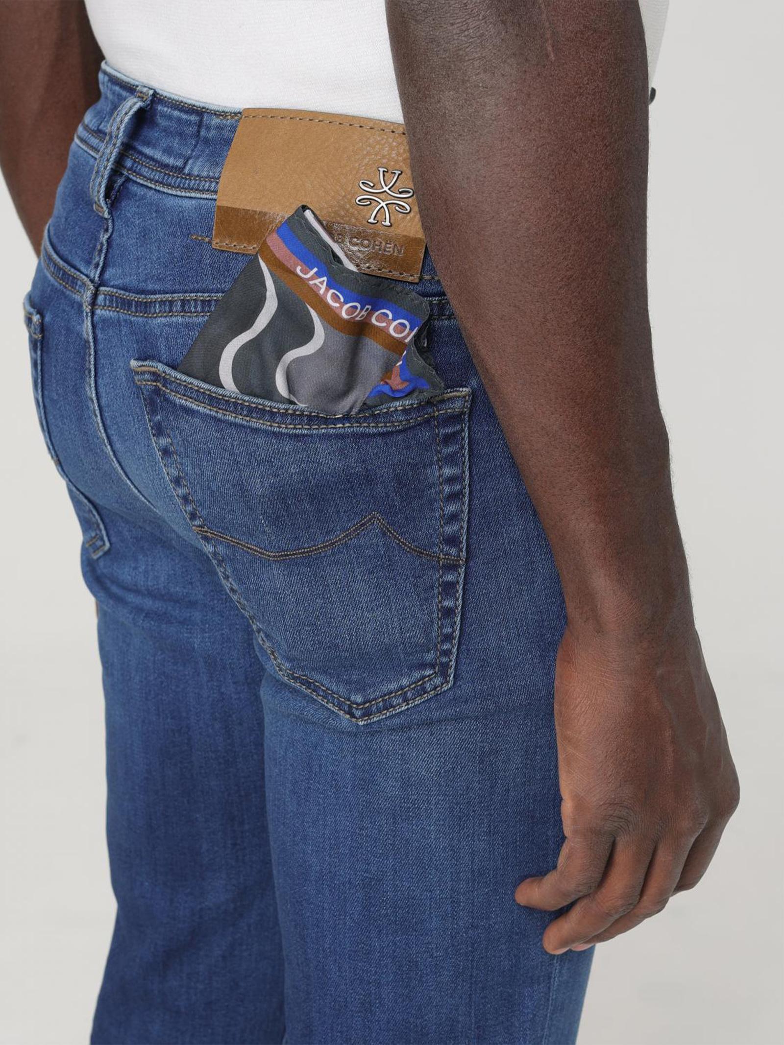 Jeans slim cropped carrot UQE1531P3621 813D JACOB COHEN 