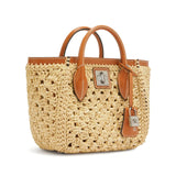 Borsa mini shopping con logo inciso D463S352FMRDM 30815 ERMANNO SCERVINO 