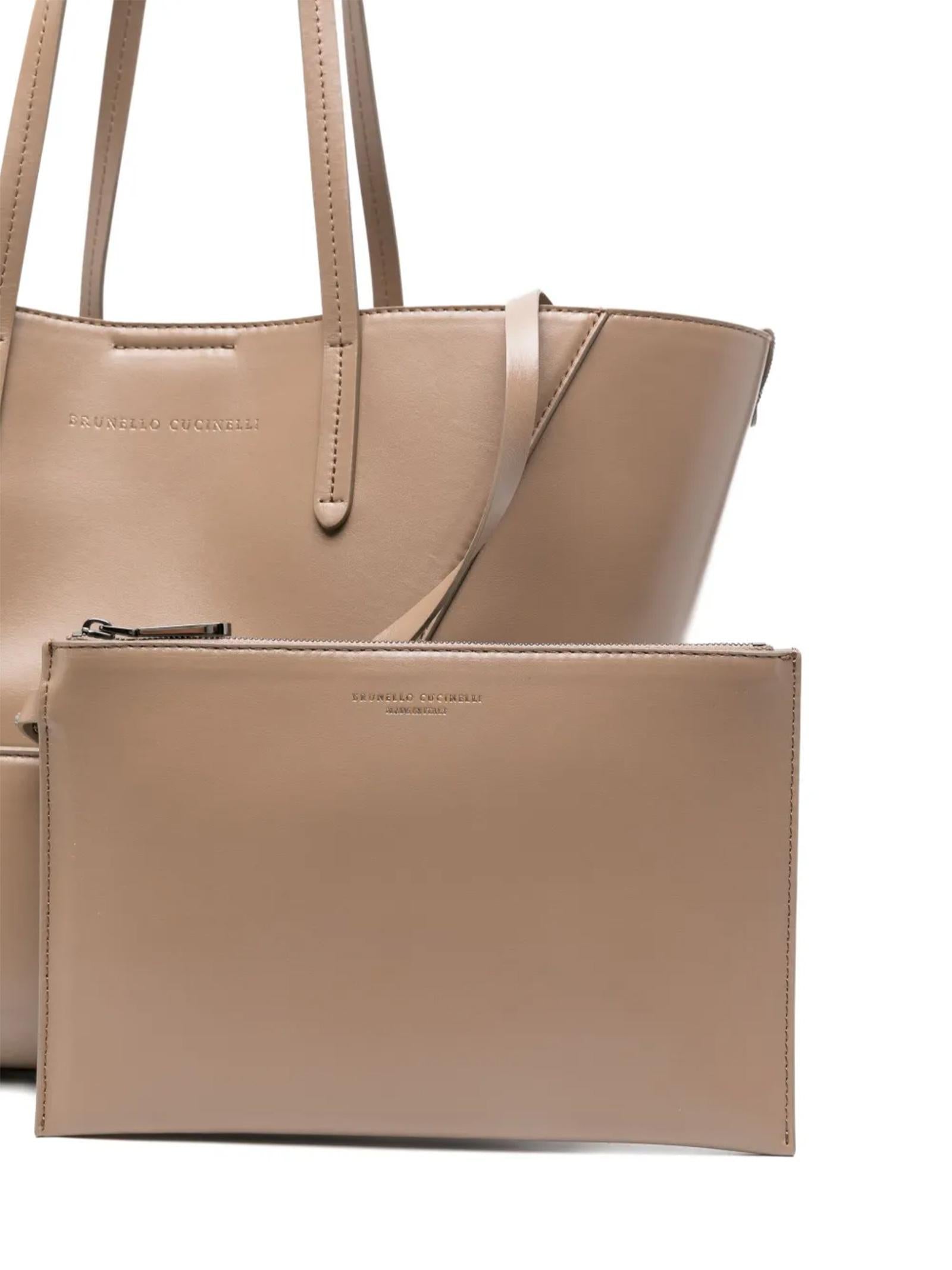 Borsa BC Duo in vitello MBTKD2573 C4275 BRUNELLO CUCINELLI 