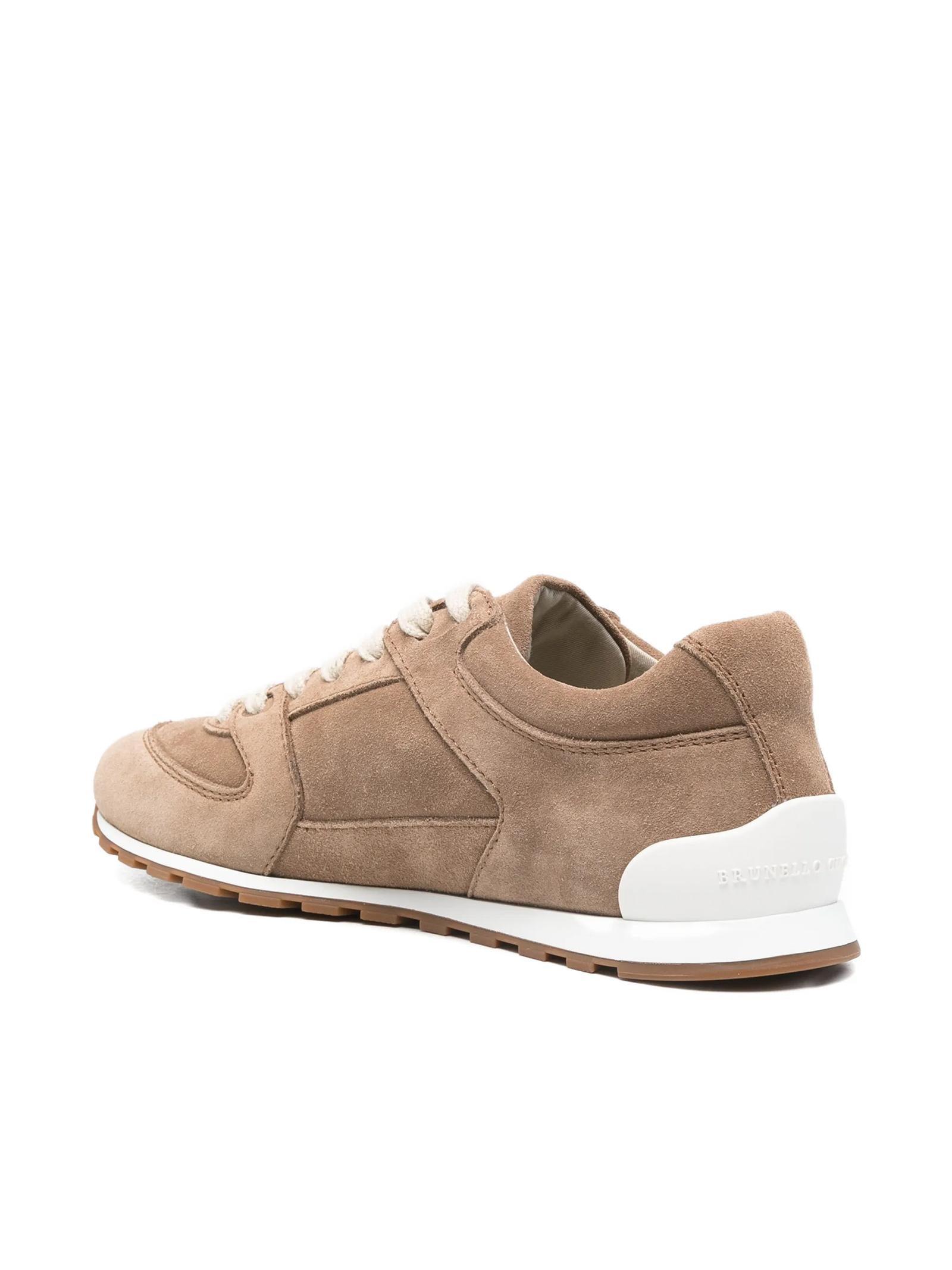 Runners in pelle scamosciata MZSFG3231 C2767 BRUNELLO CUCINELLI 