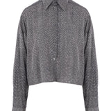 Camicia corta con strass D472K323CTZFY S4706 ERMANNO SCERVINO 