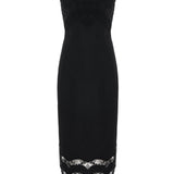 Abito senza maniche in pizzo D472Q318WHB 95708 ERMANNO SCERVINO 