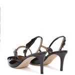 Slingback in vernice con gioiello D478Z350WNP 95708 ERMANNO SCERVINO 