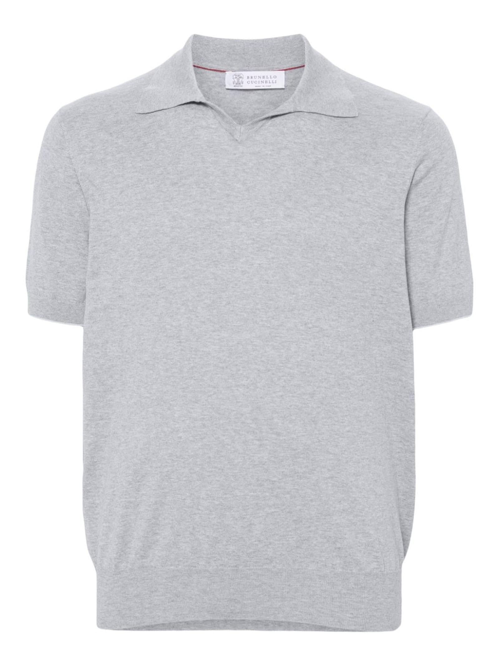 Polo in cotone M29800145 CY162 BRUNELLO CUCINELLI 