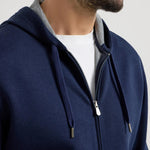 Topwear in felpa con cappuccio MM8319069G C1265 BRUNELLO CUCINELLI 