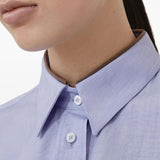 Camicia in tela di cotone MA795NL916 C013 BRUNELLO CUCINELLI 