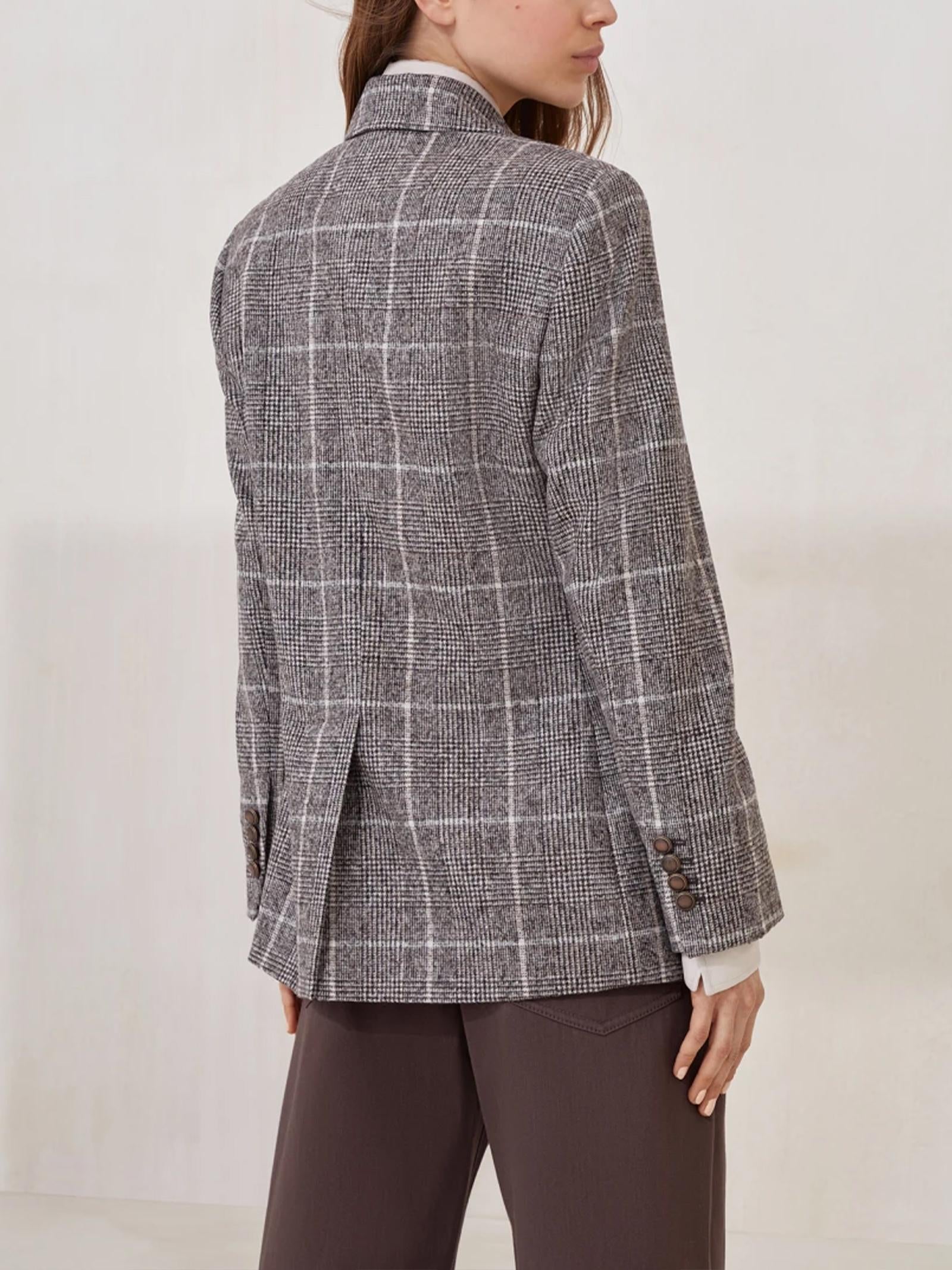 Giacca doppiopetto MV4037053 C011 BRUNELLO CUCINELLI 