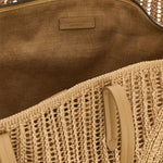 Borsa tote in rafia Duo MB97D2571 C802 BRUNELLO CUCINELLI 
