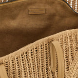 Borsa tote in rafia Duo MB97D2571 C802 BRUNELLO CUCINELLI 