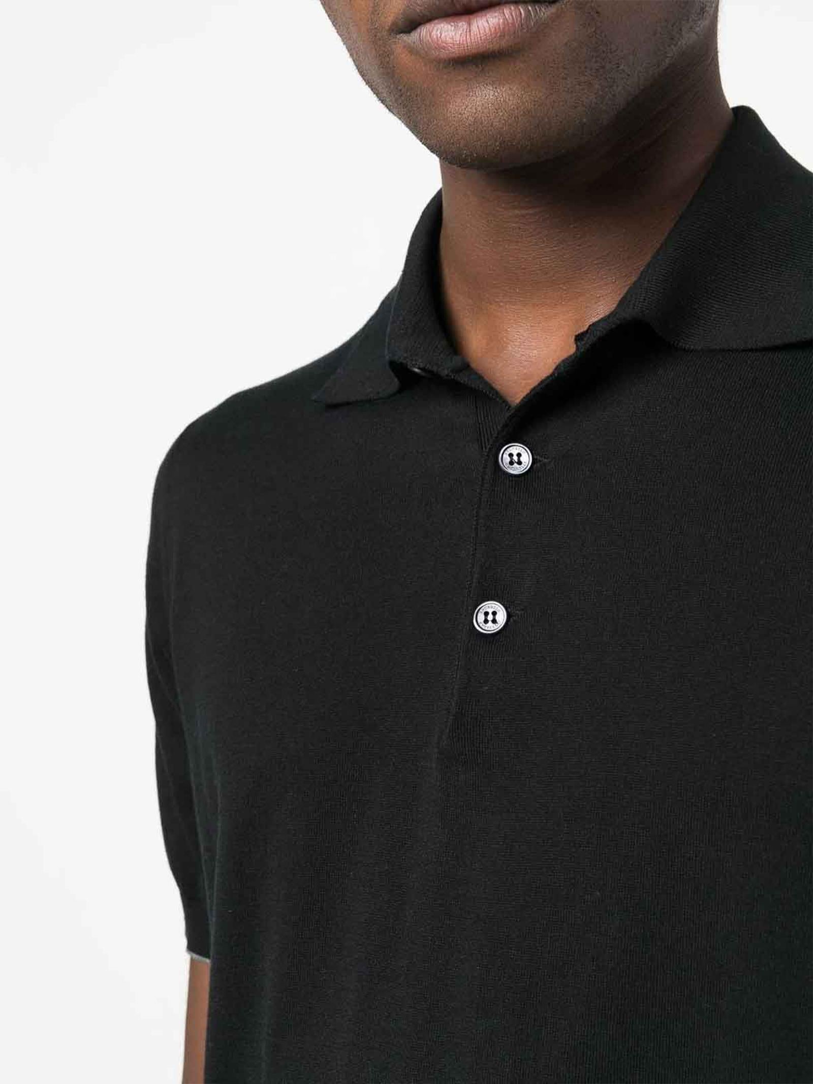 Polo in maglia di cotone M29800125 CH101 BRUNELLO CUCINELLI 