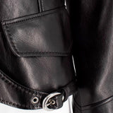 Giacca in pelle D470I314SHGKH 95708 ERMANNO SCERVINO 