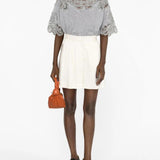 Mantella cashmere e pizzo
