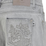 Pantaloni denim con ricamo D477P367IGFV 44103 ERMANNO SCERVINO 