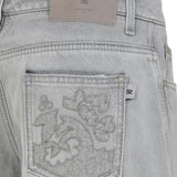 Pantaloni denim con ricamo D477P367IGFV 44103 ERMANNO SCERVINO 