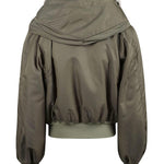 Bomber con cappuccio D470B303SHDGT 80521 ERMANNO SCERVINO 