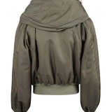 Bomber con cappuccio D470B303SHDGT 80521 ERMANNO SCERVINO 