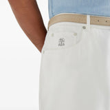 Pantalone denim cinque tasche M252DF1010 C2200 BRUNELLO CUCINELLI 