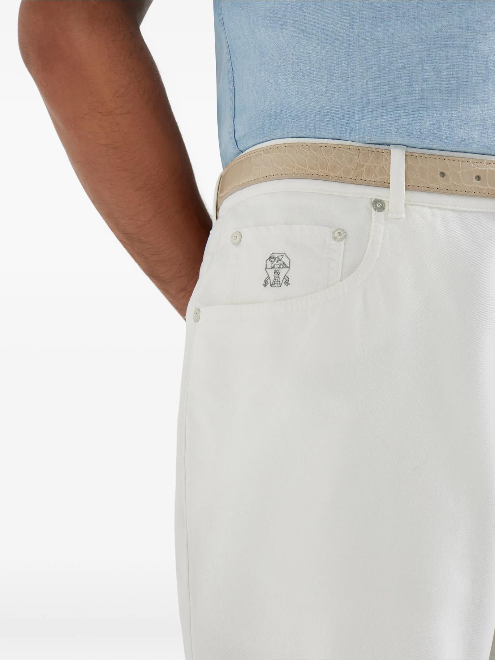 Pantalone denim cinque tasche M252DF1010 C2200 BRUNELLO CUCINELLI 